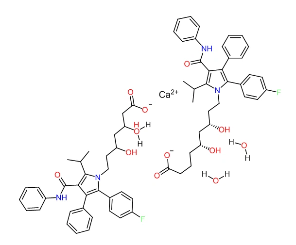 Atorvastatin Hemicalcium Trihydrate CAS NO. 344423-98-9
