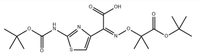 CAS 137088-65-4 (Z)-2-((((1-(tert-butoxy)-2-methyl-1-oxopropan-2-yl)oxy)imino)-2-(2-(((tert-butoxycarbonyl)amino)thiazol-4-yl)aceticacid
