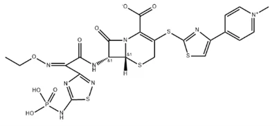 CAS: 229016 - 73 - 3 PyridiniumM, 4 - [2 - [(6R,7R) - 2 - Carboxy - 7 - [(2Z) - (ethoxyimino)[5 - (phosphonoamino) - 1,2,4 - Thiadiazol - 3 - Yl]acetyl]amino] - 8 - Oxo - 5 - Thia - 1 - Azabicyclo[4.2.0]oct - 2 - En - 3 - Yl]thio] - 1 - Methyl - Pyridinium Inner ntsev