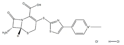 CAS: 400827-64-7 7  - Amino - 3 - [4 - (pyridin - 2 - Thiazole Sulfone Radical)] - 3 - Cephem - 4 - Carboxylic Acid · 2HCl