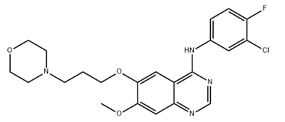 Thaefitinib tsis muaj. 184475-35-2